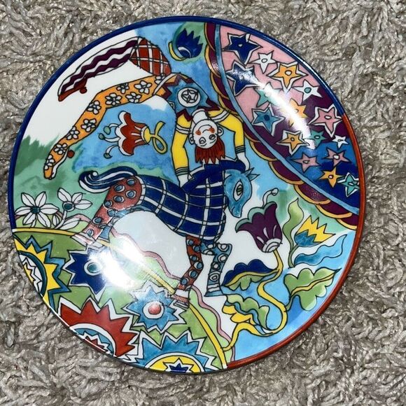 Vintage TIFFANY & Co Fantasy Series by Gene Moore Childs Plate 1997 - Picture 8 of 10